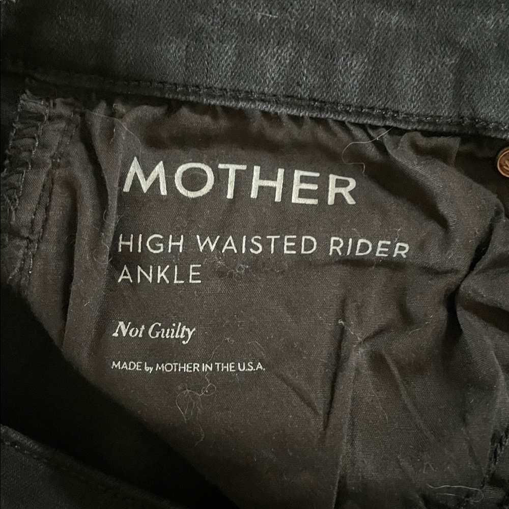 MOTHER high waist Rider Ankle - Picture 14 of 16